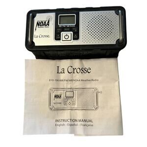 La Cross NOAA All Hazards Weather Radio AM/FM/WB Radio